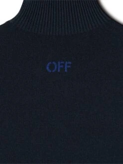 Off-White Maglia Con Collo A Lupetto 'Slick' -Negozio Di Abbigliamento Femminile 01795c08 a79d 4979 9b35 247dc4a4584a