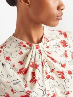 Prada Abito A Maniche Corte -Negozio Di Abbigliamento Femminile 07135bb0 0b96 4838 84e9 6bcbf243bedf