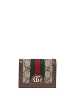 Gucci Portafoglio Con Scomparti Per Carte Di Credito "Ophidia GG"