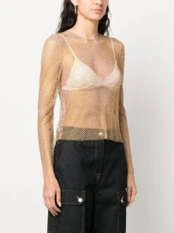 SELF PORTRAIT Top `Hotfix` -Negozio Di Abbigliamento Femminile 0a68bced 2881 434c 8fc7 b0017afb7881