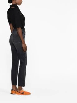 7 For All Mankind Jeans `Slim Illusion Wicked` Con Orlo A Taglio Vivo -Negozio Di Abbigliamento Femminile 1085033f a3b7 43ef 8f39 6d8aac3228e2