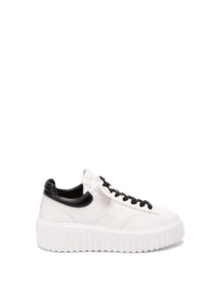 Hogan Sneaker 'H Stripes' In Pelle