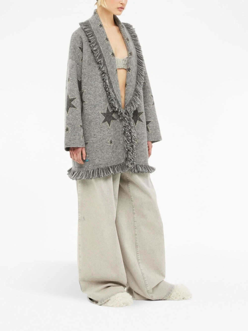 Alanui Cardigan In Maglia 'Stargazing' 7 Alanui Cardigan In Maglia 'Stargazing' - immagine 5