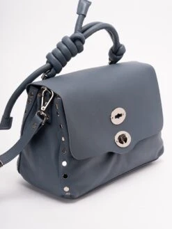 Zanellato Borsa A Spalla Piccola 'Postina Piuma Knot' -Negozio Di Abbigliamento Femminile 12d959da 0b64 46dc 8703 0c90d66026b7