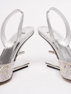 FENDI Slingback "First" Con Strass -Negozio Di Abbigliamento Femminile 13b11f8f 23aa 463c ba88 b400b4478e88