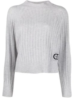 Twin Set Maglione Mock-neck Manica Corta