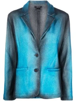 Giacca In Feltro Con Stampa Ombreggiature 'Rever'