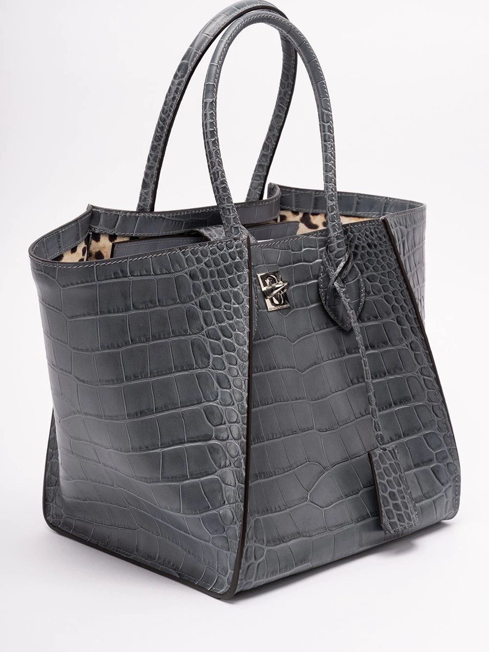 ERMANNO SCERVINO Borsa Shopping Media In Pelle 5 ERMANNO SCERVINO Borsa Shopping Media In Pelle - immagine 3