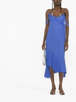 `Miranda Midi` Ruffle Midi Dress -Negozio Di Abbigliamento Femminile 1b73e1cf 76a3 4aa0 b9fe 4d001224f7e8