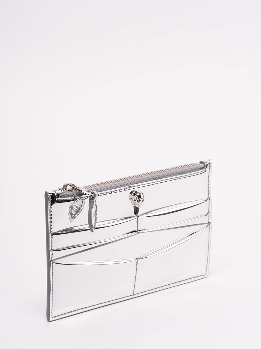 Alexander McQueen Portafoglio Con Zip Piatto 5 Alexander McQueen Portafoglio Con Zip Piatto - immagine 3