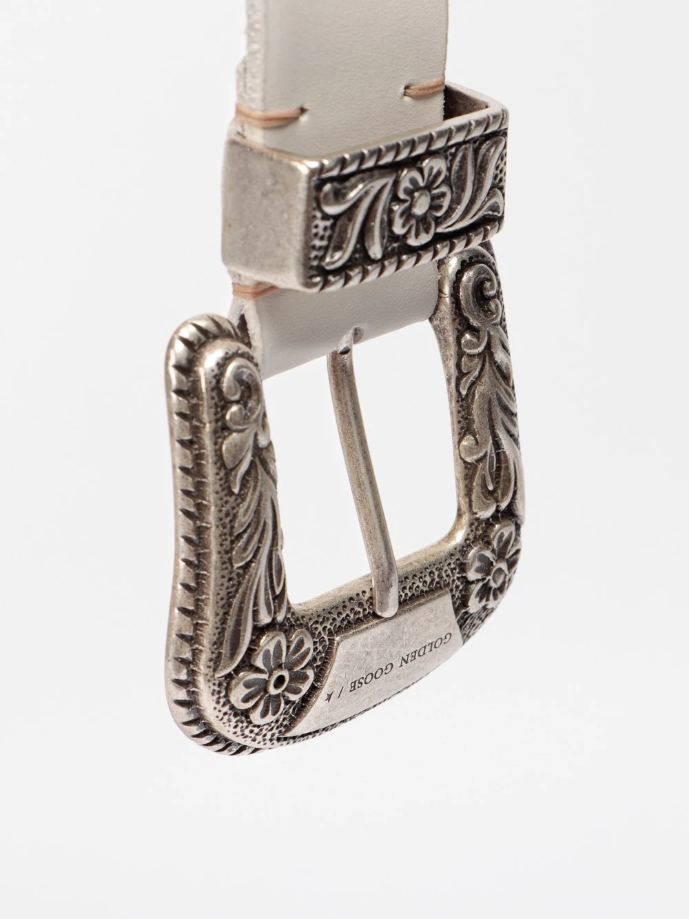 Golden Goose Cintura "Lace" In Pelle Lavata Con Borchie 4 Golden Goose Cintura "Lace" In Pelle Lavata Con Borchie - immagine 2