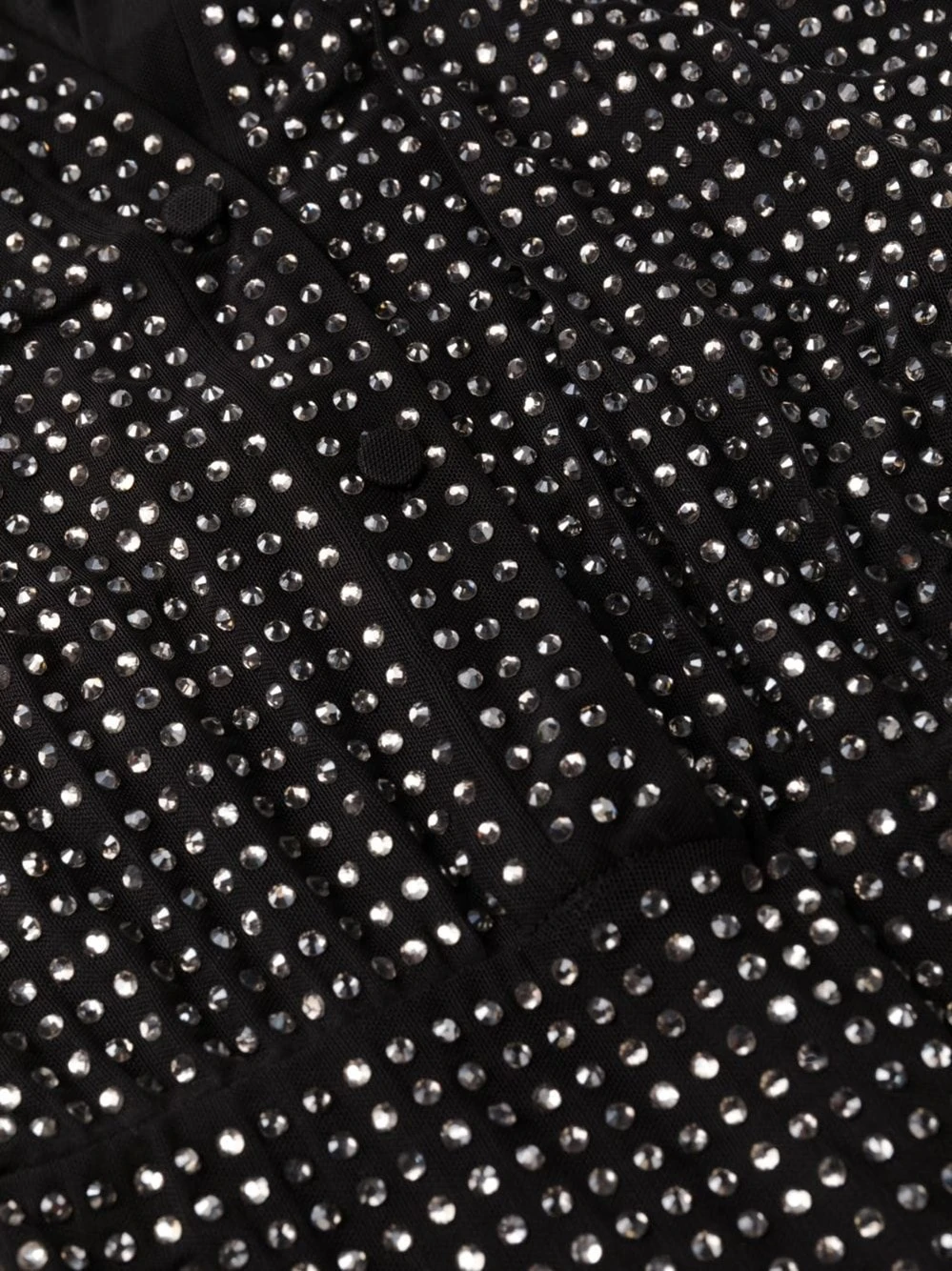 SELF PORTRAIT Mini Abito A Camicia Con Strass 5 SELF PORTRAIT Mini Abito A Camicia Con Strass - immagine 3