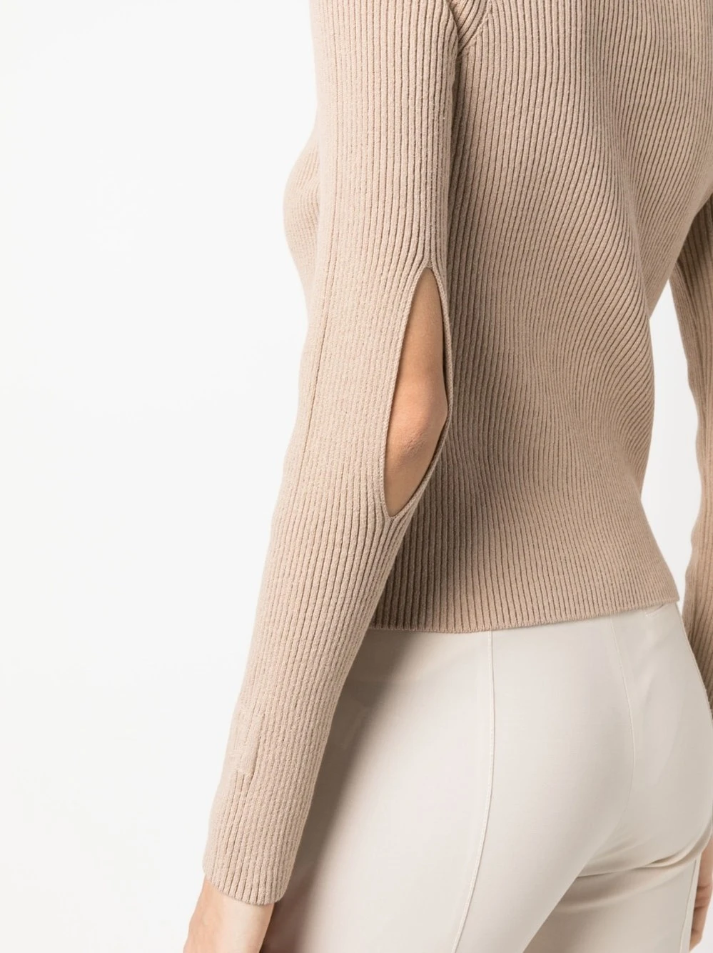 FENDI Compact Cotton Rib Cardigan 7 FENDI Compact Cotton Rib Cardigan - immagine 5