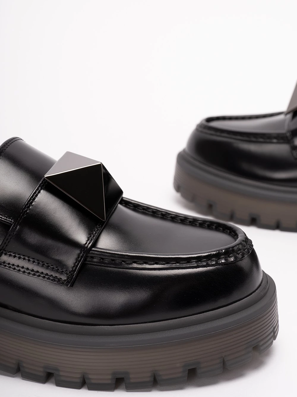 Valentino Garavani Mocassino In Pelle 'One Stud' 7 Valentino Garavani Mocassino In Pelle 'One Stud' - immagine 5