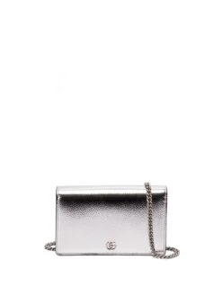 Gucci Portafoglio Con Catena 'Petite Marmont'