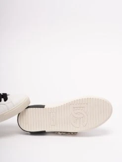 Dolce & Gabbana Sneaker Vintage In Pelle Con Logo Dg -Negozio Di Abbigliamento Femminile 34f70820 3f1a 4a27 9b88 2a842ea1b469