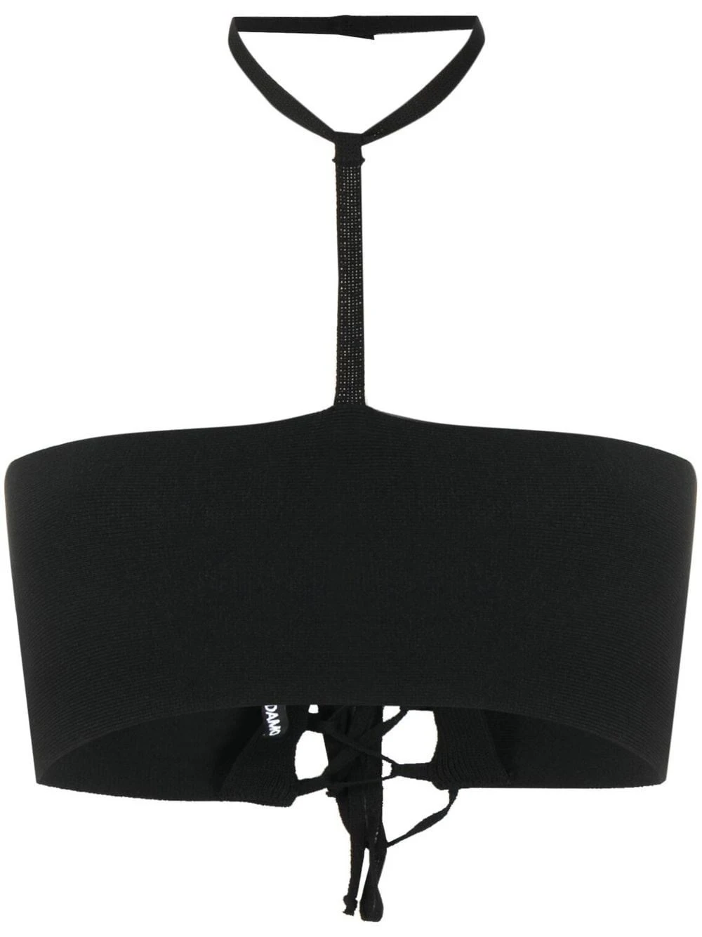 Top In Maglia Stretch Con Collo Halter 3 Top In Maglia Stretch Con Collo Halter