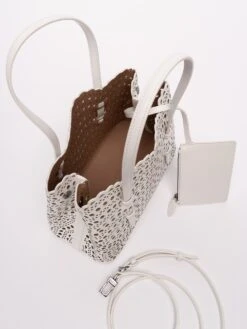 ALAIA Tote 'Mina 25' In Pelle 'Vienne Wave' -Negozio Di Abbigliamento Femminile 3931eac6 3a4b 48c4 b008 f0df995fe2a6