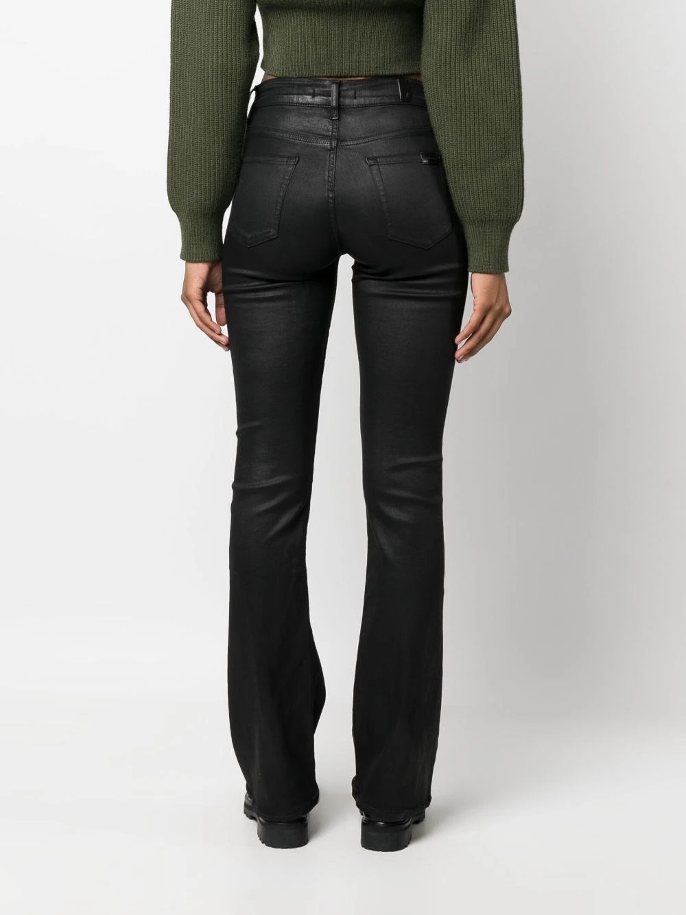 7 For All Mankind Jeans 'Bootcut Coated Slim Illusion' 7 7 For All Mankind Jeans 'Bootcut Coated Slim Illusion' - immagine 5