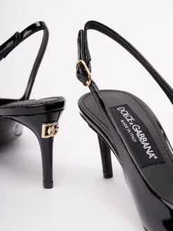 Dolce & Gabbana Slingback 'Cardinale' Vernice -Negozio Di Abbigliamento Femminile 3fb755fe 6bd1 4d74 a62b 149e5c972621