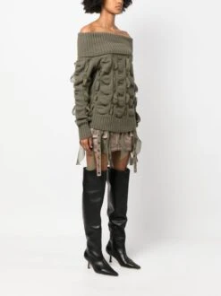 Blumarine Maglione 'Rouches' -Negozio Di Abbigliamento Femminile 446451c4 6885 4d96 bd41 c11f3da15cfb