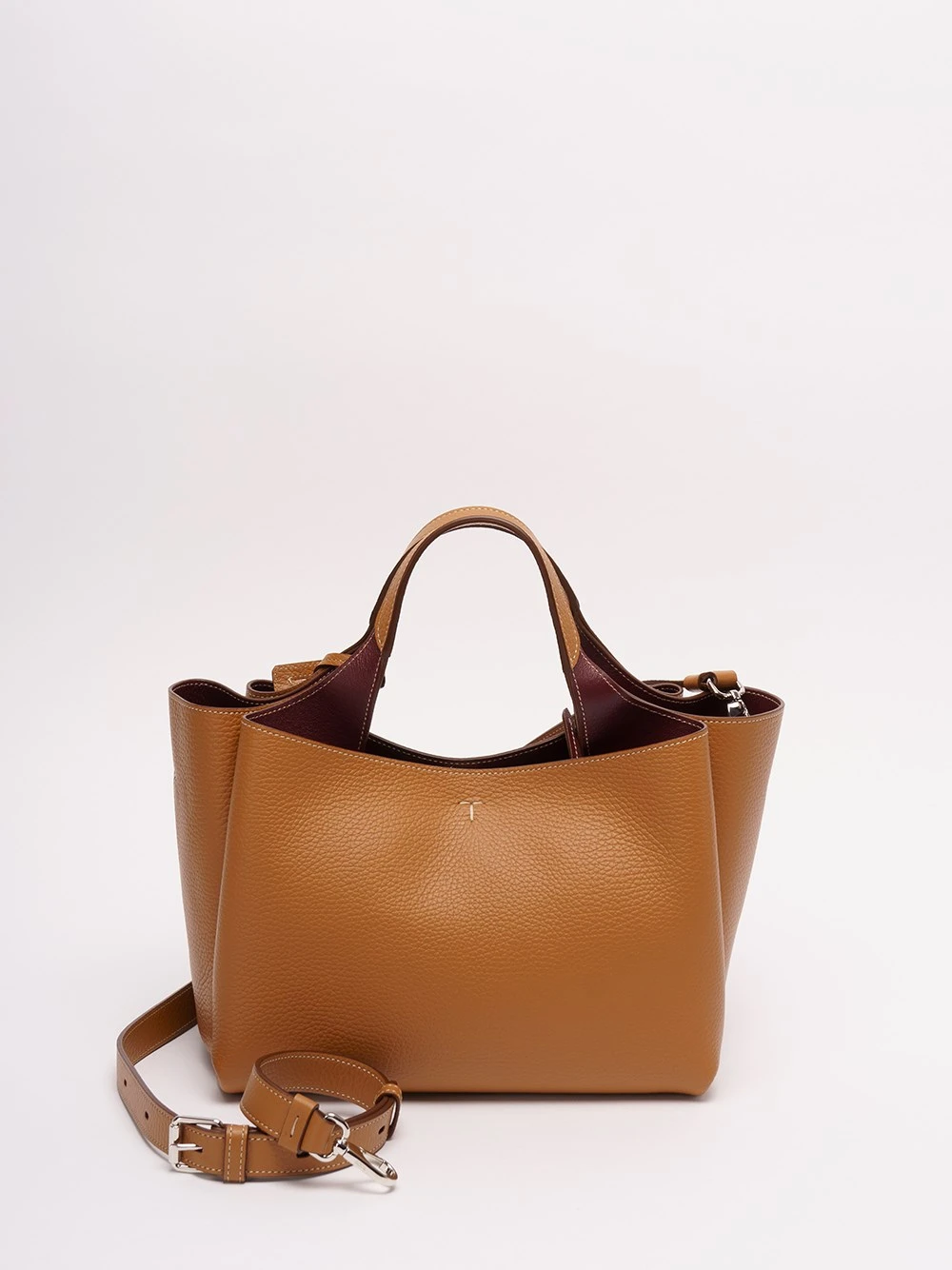 Tod's Borsa Mini In Pelle Con Manico Doppio Manico E Ciondolo 'T' 4 Tod's Borsa Mini In Pelle Con Manico Doppio Manico E Ciondolo 'T' - immagine 2