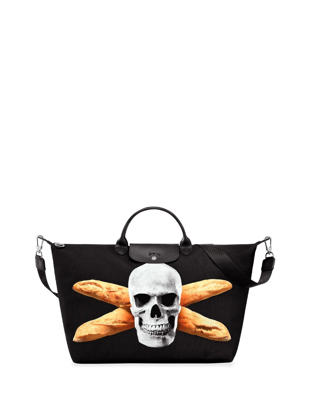 Longchamp Borsa Da Viaggio 'Long Bikini X ToiletPaper' 'Le Pliage Baguette' Unisex 3 Longchamp Borsa Da Viaggio 'Long Bikini X ToiletPaper' 'Le Pliage Baguette' Unisex