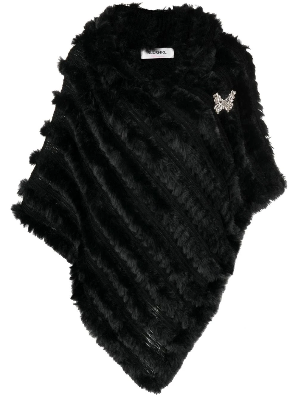 Blugirl Faux Fur Poncho 3 Blugirl Faux Fur Poncho
