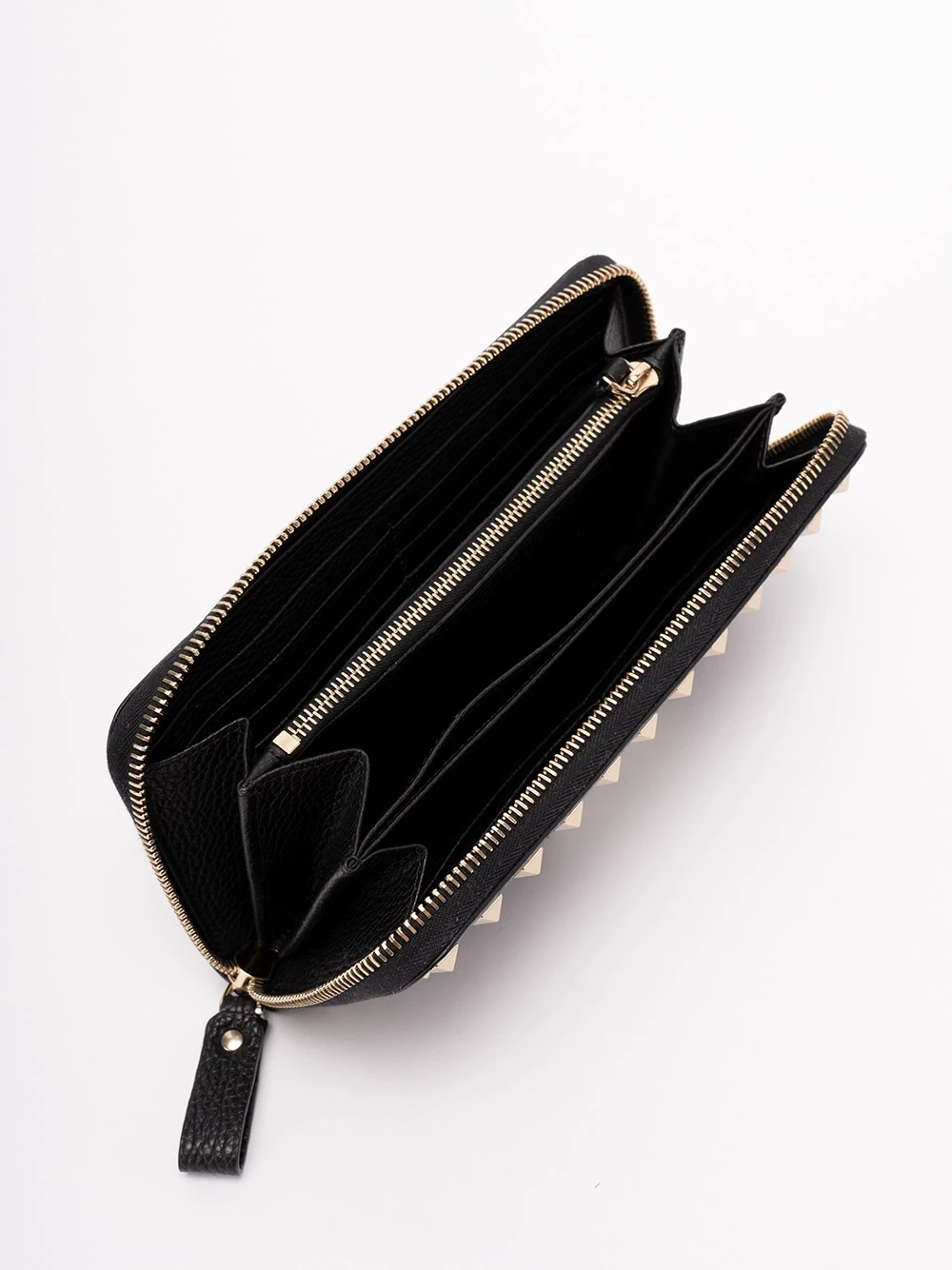 Valentino Garavani Portafoglio Continental In Pelle Con Zip 'Rockstud' 6 Valentino Garavani Portafoglio Continental In Pelle Con Zip 'Rockstud' - immagine 4