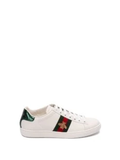 Gucci `Ace` Sneakers With Bee