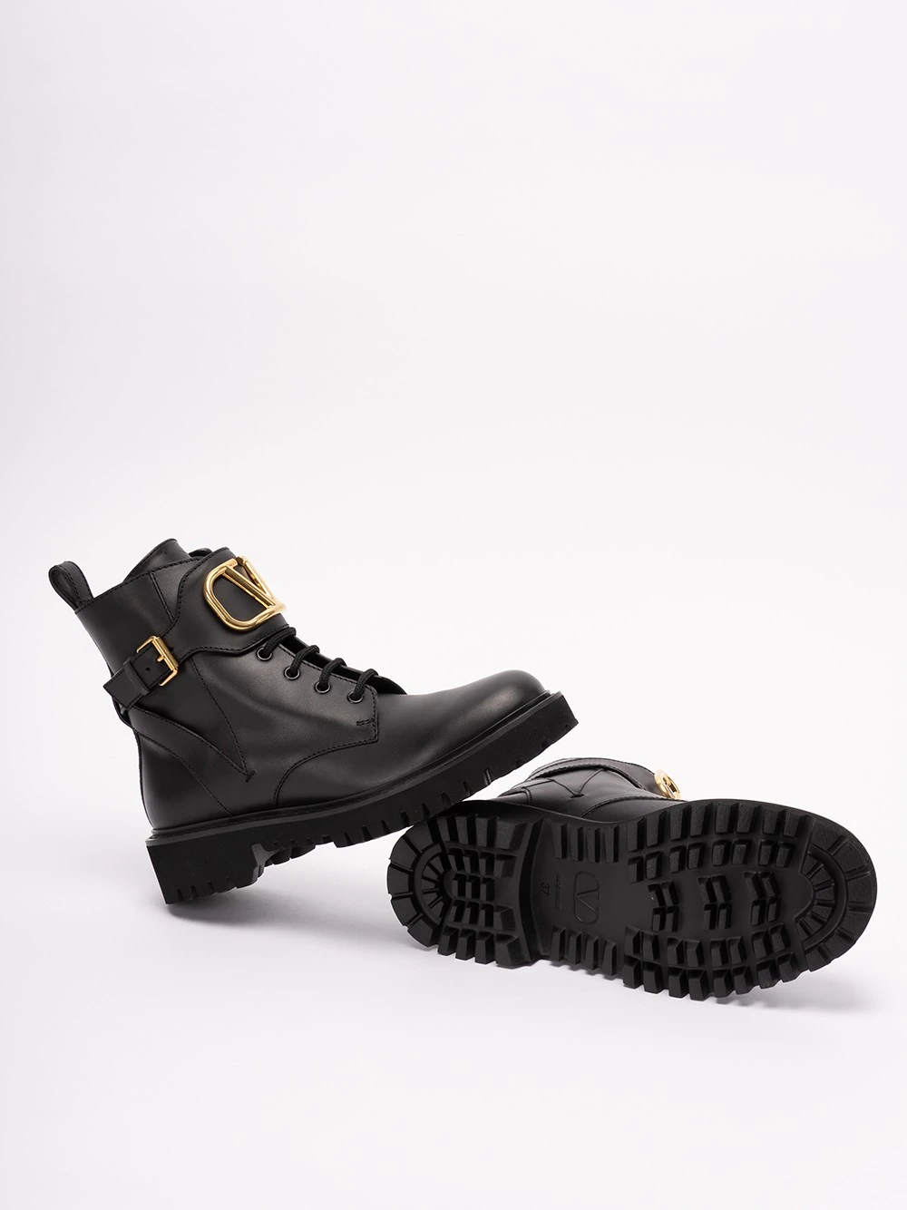 Valentino Garavani Stivali In Pelle 'VLogo Signature' 6 Valentino Garavani Stivali In Pelle 'VLogo Signature' - immagine 4