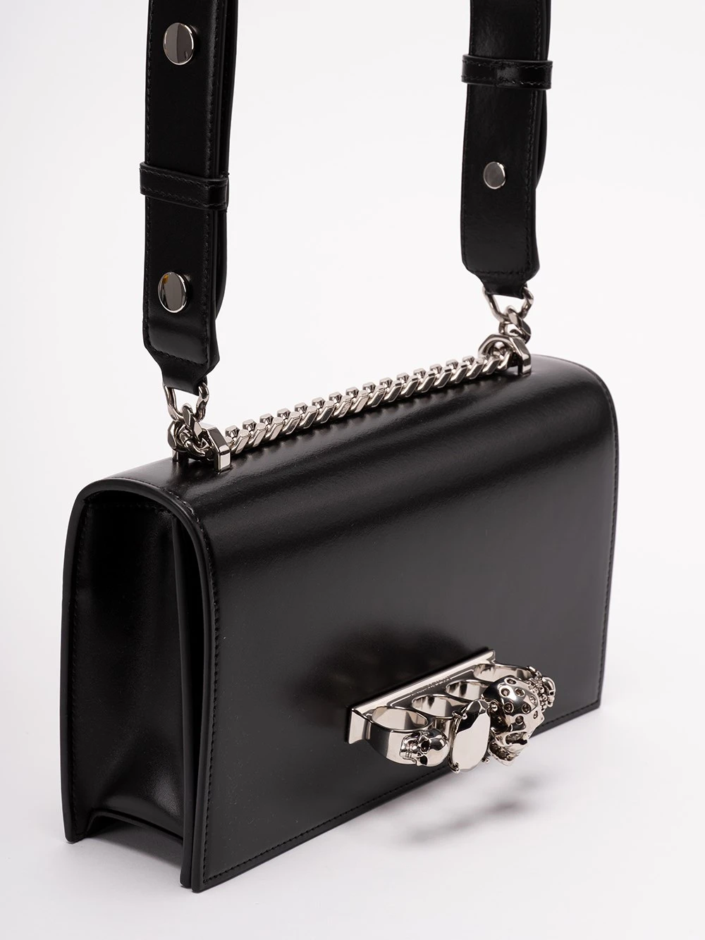 Alexander McQueen Borsa A Tracolla In Pelle 'Jewelled' 5 Alexander McQueen Borsa A Tracolla In Pelle 'Jewelled' - immagine 3