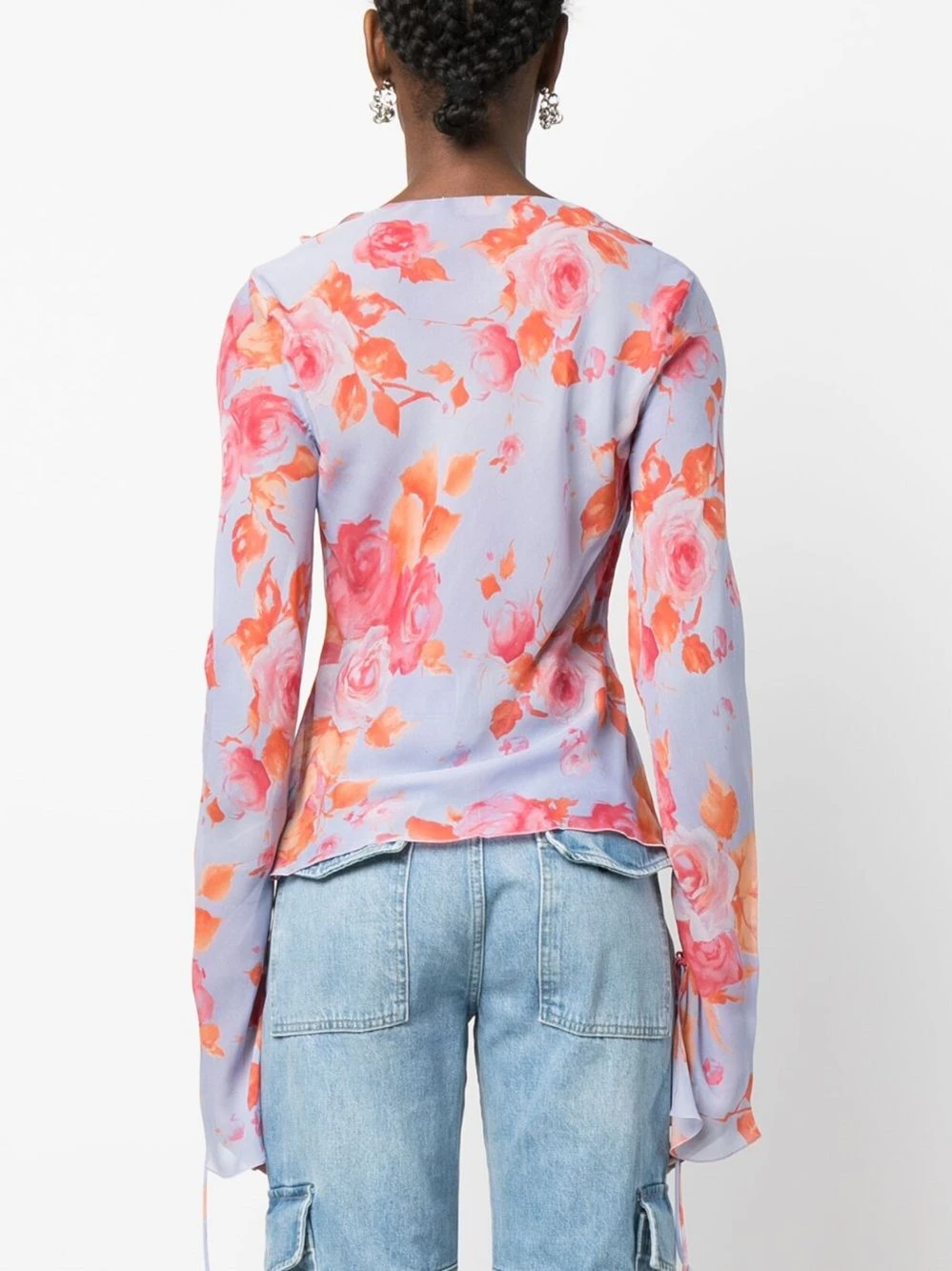 Blusa Con Volant 'Mia' 5 Blusa Con Volant 'Mia' - immagine 3