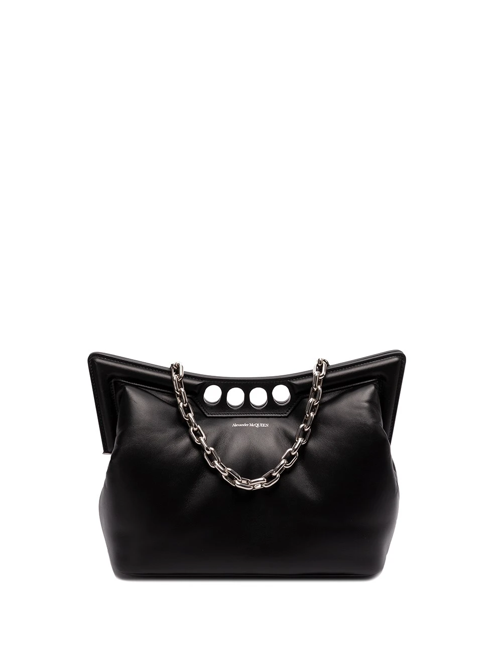 Alexander McQueen Tracolla 'The Puffy Peak' In Pelle 3 Alexander McQueen Tracolla 'The Puffy Peak' In Pelle