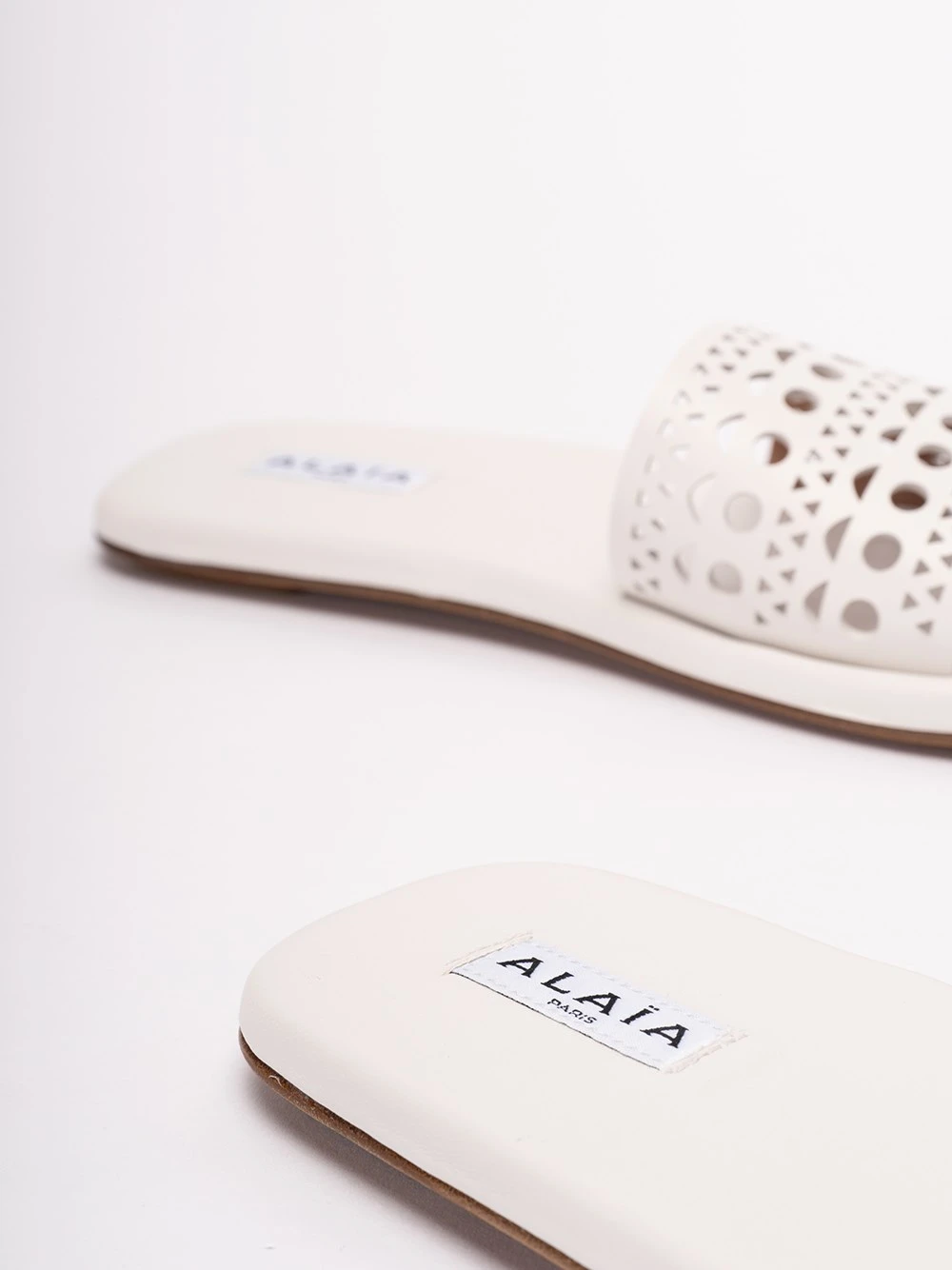 ALAIA Mules Flat 'Vienne' In Pelle 8 ALAIA Mules Flat 'Vienne' In Pelle - immagine 6