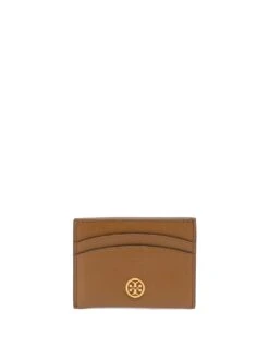 Tory Burch Portacarte In Pelle "Robinson"