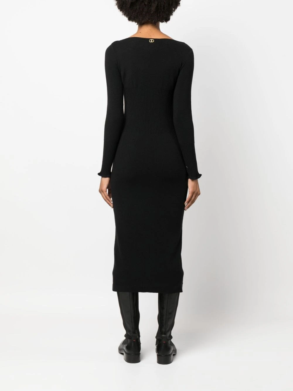 Twin Set Abito Midi In Maglia 5 Twin Set Abito Midi In Maglia - immagine 3