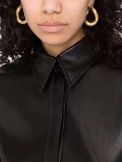 Nanushka Abito Chemisier In Similpelle 'Halli' -Negozio Di Abbigliamento Femminile 5d51570c 7942 49a7 8f32 1a130d930de3