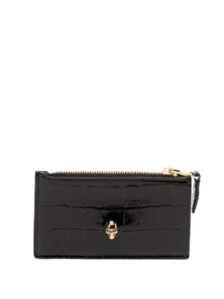 Alexander McQueen Pouch 'Skull' Piccola Con Zip
