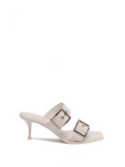 Alexander McQueen Sandali In Pelle