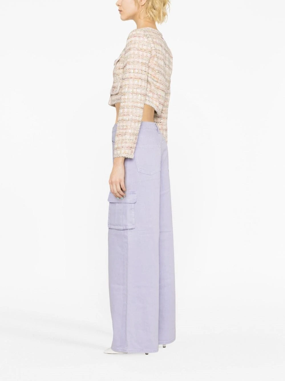 SELF PORTRAIT Jeans Cargo In Denim 6 SELF PORTRAIT Jeans Cargo In Denim - immagine 4