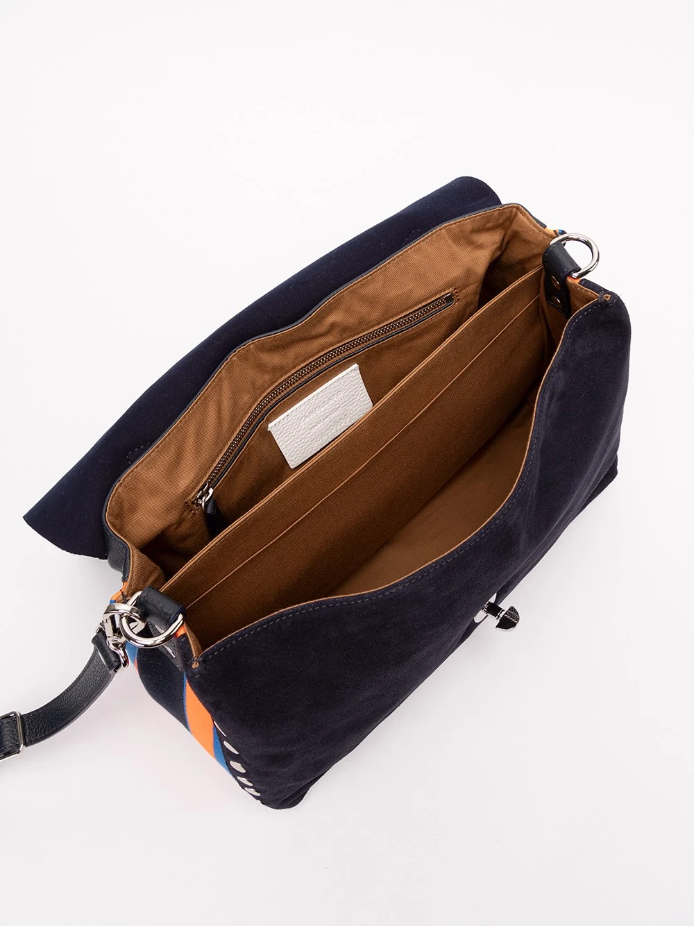 Zanellato Borsa A Spalla Media 'Postina Striped' 8 Zanellato Borsa A Spalla Media 'Postina Striped' - immagine 6