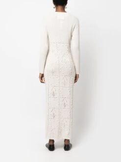 Twin Set Abito Lungo In Maglia -Negozio Di Abbigliamento Femminile 6979e6a7 845c 4762 9c05 99601a84a08e