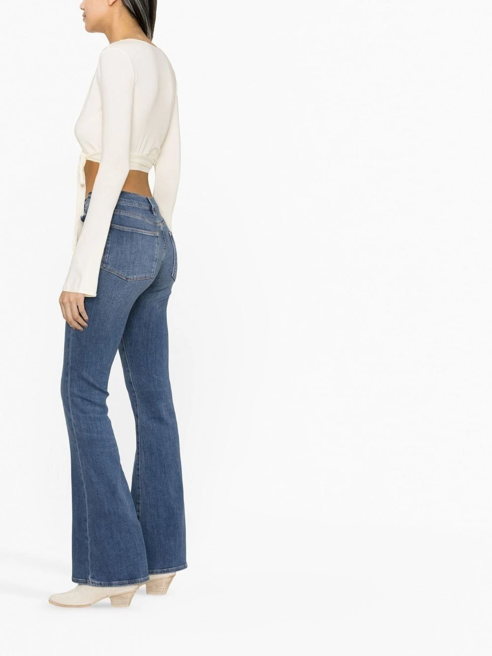 `Le High Flare` Flared Jeans 5 `Le High Flare` Flared Jeans - immagine 3
