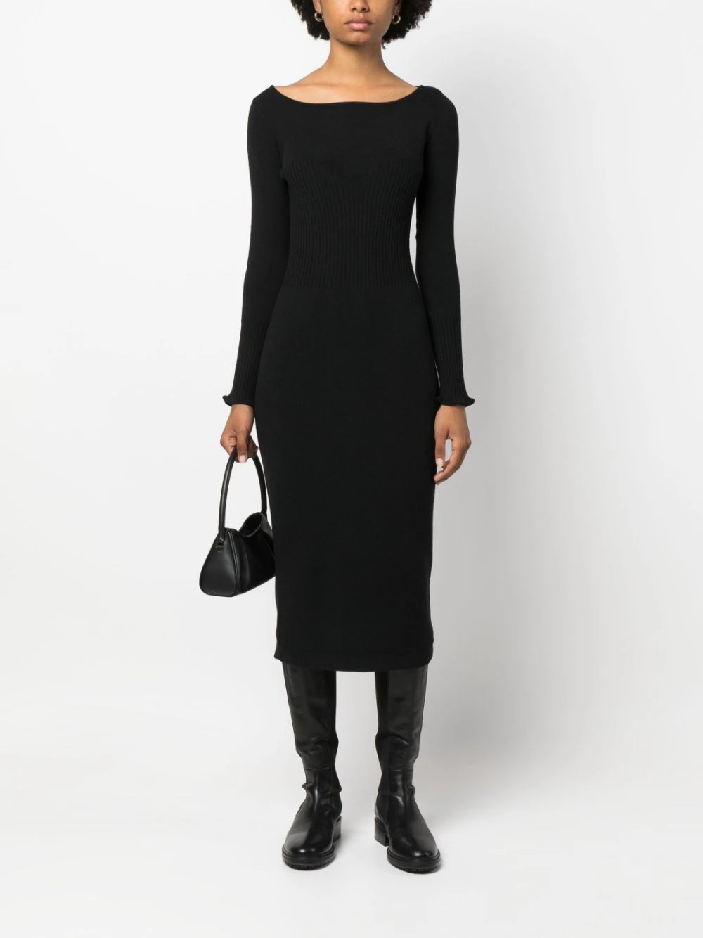 Twin Set Abito Midi In Maglia 4 Twin Set Abito Midi In Maglia - immagine 2