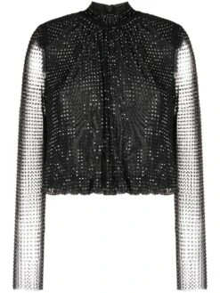 SELF PORTRAIT Top Strass