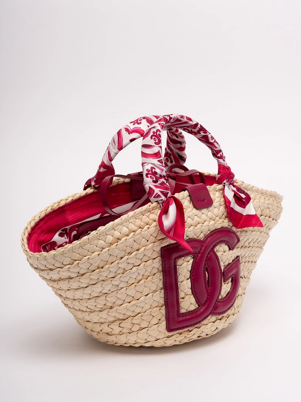 Dolce & Gabbana Borsa 'Kendra' In Paglia Con Logo DG 5 Dolce & Gabbana Borsa 'Kendra' In Paglia Con Logo DG - immagine 3