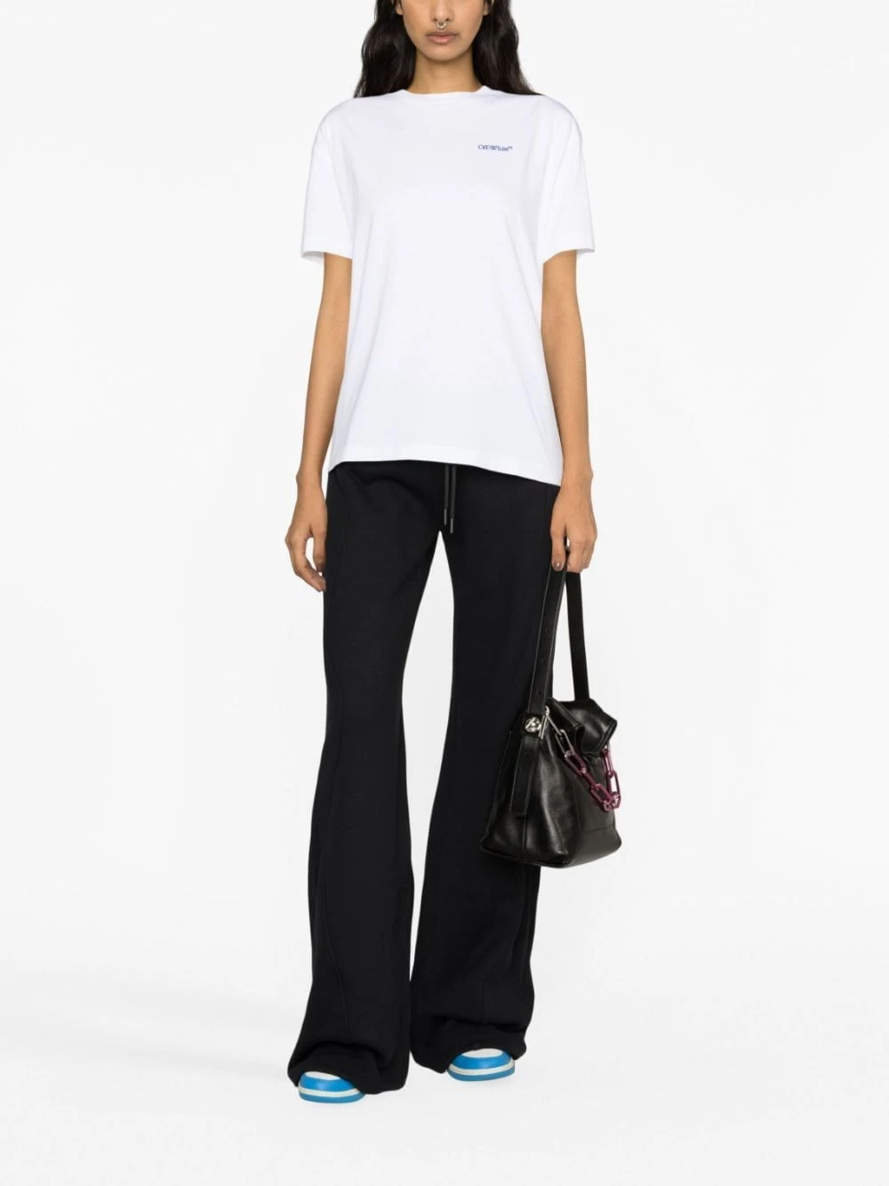 Off-White T-shirt Casual 'Embr Diag Tab' 4 Off-White T-shirt Casual 'Embr Diag Tab' - immagine 2