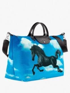Longchamp Borsa Da Viaggio 'Long Bermuda X ToiletPaper' 'Le Pliage Cheval' Unisex -Negozio Di Abbigliamento Femminile 76f52cb0 6aa4 448c a6d7 7bb6708be7aa