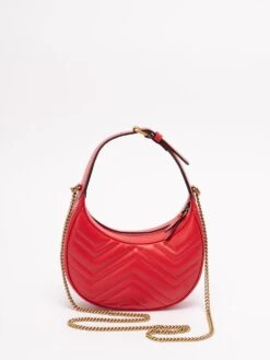 Gucci Mini Borsa 'GG Marmont' Mini Con Forma Half-moon 9 Gucci Mini Borsa 'GG Marmont' Mini Con Forma Half-moon -Negozio Di Abbigliamento Femminile 780c1add bedd 4714 ae58 474249526755